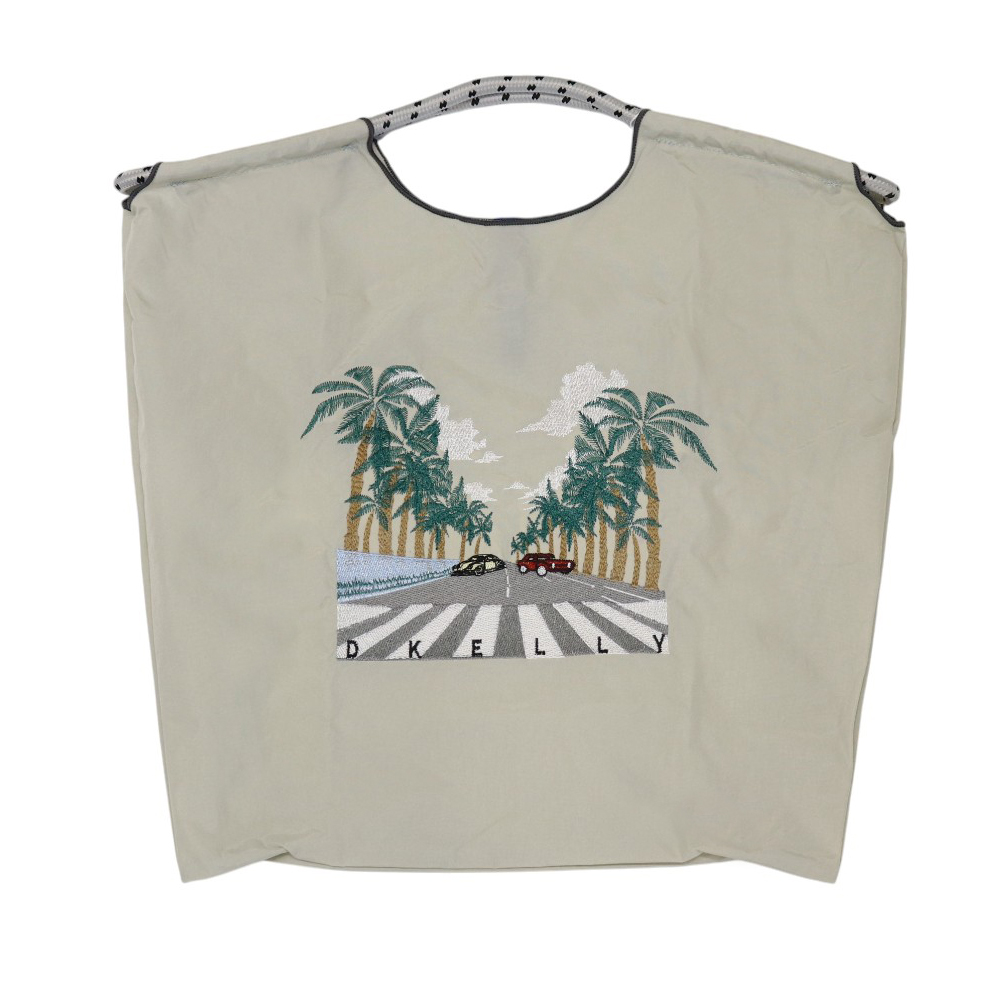 刺繍 エコバッグ トートバッグ 折りたたみ 肩掛け 巾着 生活防水 コンパクト 軽量 おしゃれ ショッピングバッグ レジ袋【ecobag】【ハナイズムジャパン】 |  | 28