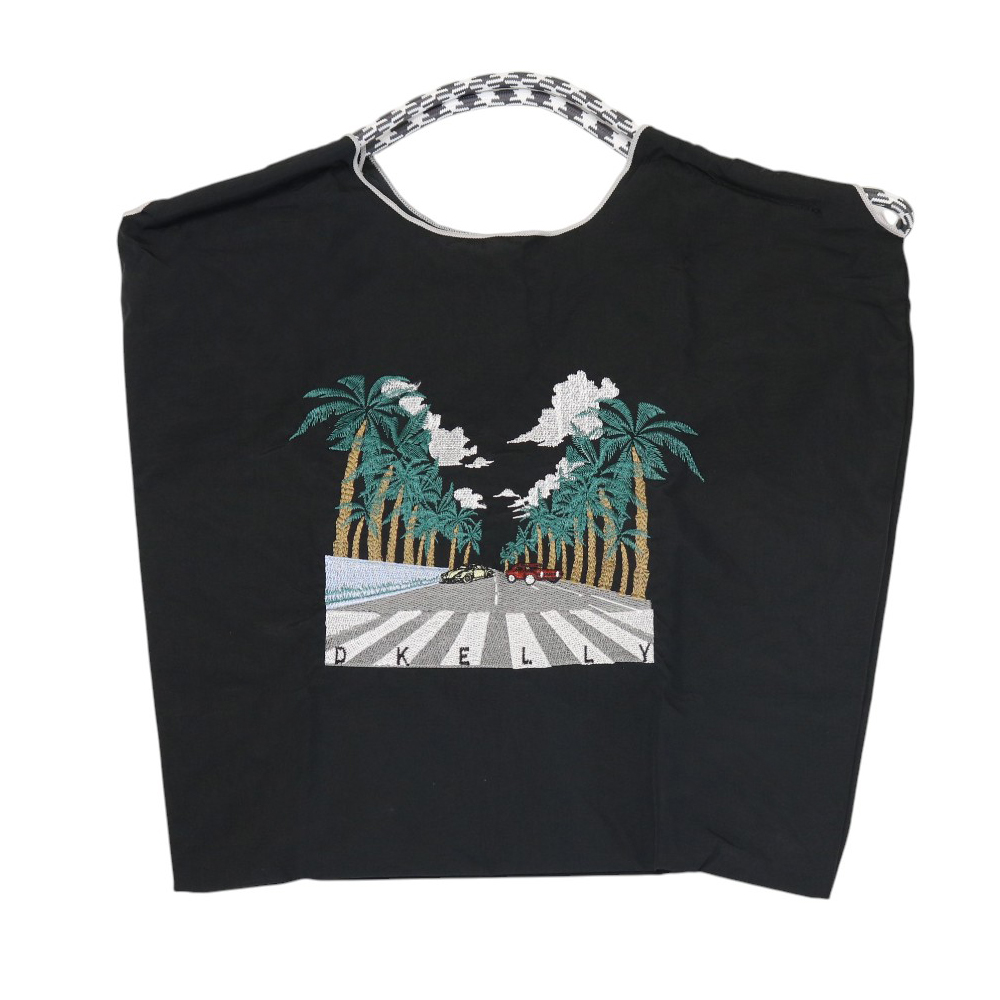 刺繍 エコバッグ トートバッグ 折りたたみ 肩掛け 巾着 生活防水 コンパクト 軽量 おしゃれ ショッピングバッグ レジ袋【ecobag】【ハナイズムジャパン】 |  | 29