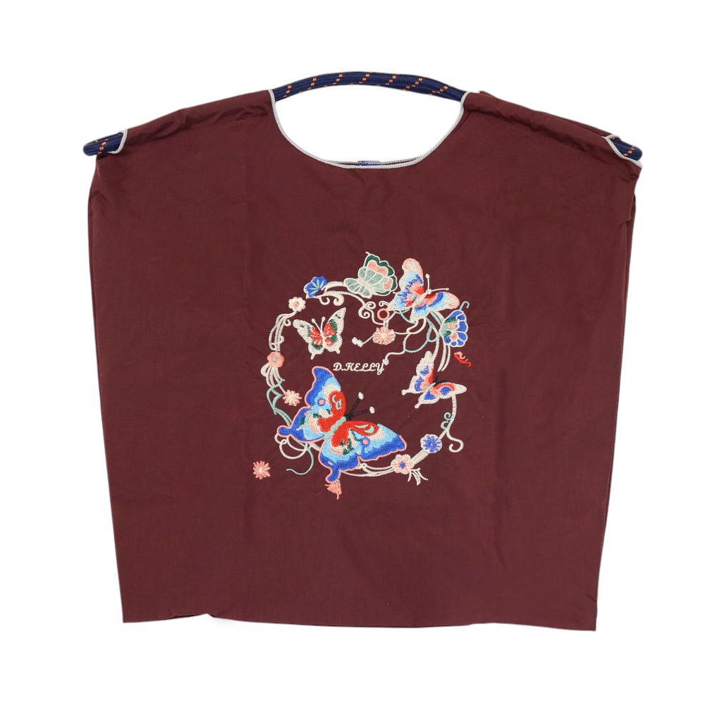 刺繍 エコバッグ トートバッグ 折りたたみ 肩掛け 巾着 生活防水 コンパクト 軽量 おしゃれ ショッピングバッグ レジ袋【ecobag】【ハナイズムジャパン】 |  | 33