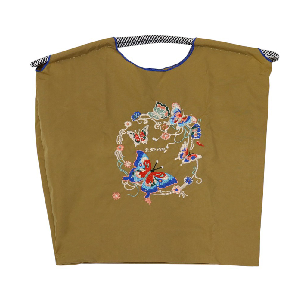 刺繍 エコバッグ トートバッグ 折りたたみ 肩掛け 巾着 生活防水 コンパクト 軽量 おしゃれ ショッピングバッグ レジ袋【ecobag】【ハナイズムジャパン】 |  | 36