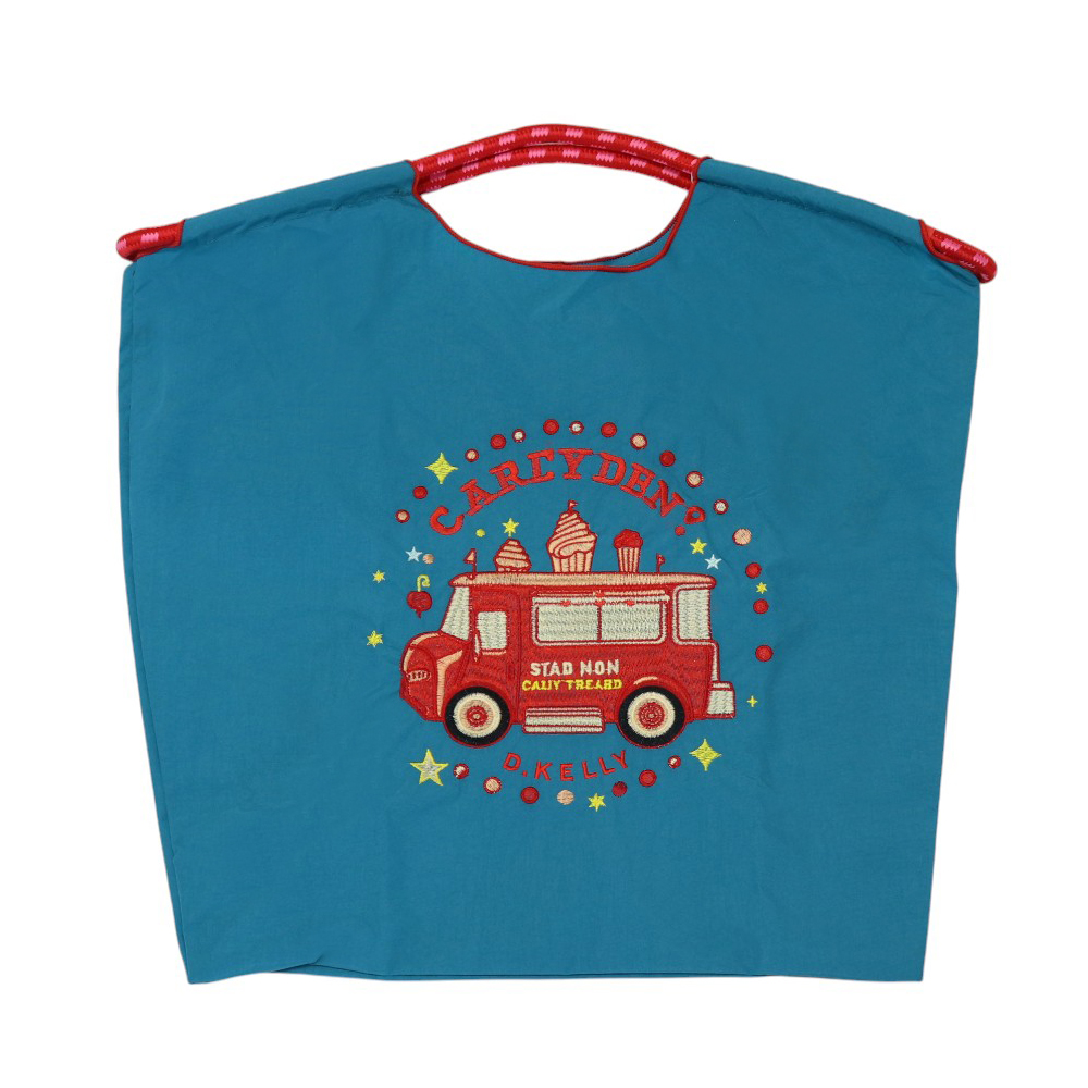 刺繍 エコバッグ トートバッグ 折りたたみ 肩掛け 巾着 生活防水 コンパクト 軽量 おしゃれ ショッピングバッグ レジ袋【ecobag】【ハナイズムジャパン】 |  | 39