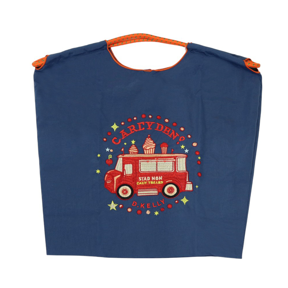 刺繍 エコバッグ トートバッグ 折りたたみ 肩掛け 巾着 生活防水 コンパクト 軽量 おしゃれ ショッピングバッグ レジ袋【ecobag】【ハナイズムジャパン】 |  | 40