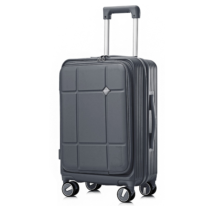 スーツケース Sサイズ フロントオープン 拡張機能 機内持ち込み