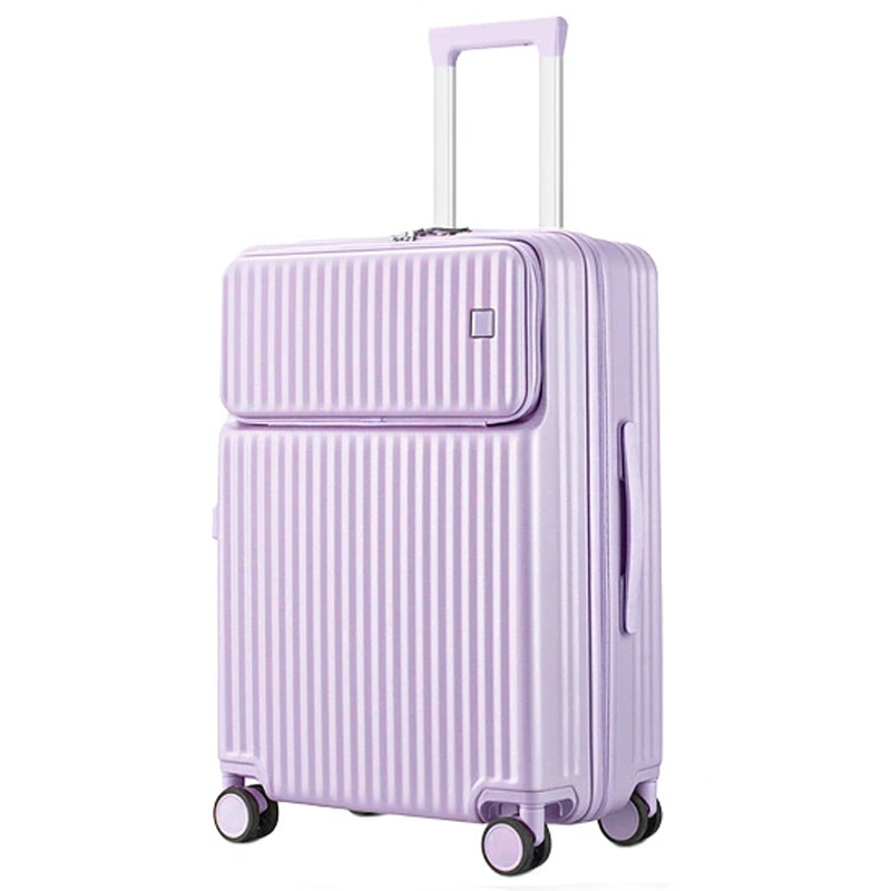 スーツケース Mサイズ 24インチ 前ポケット フロントポケット キャリー