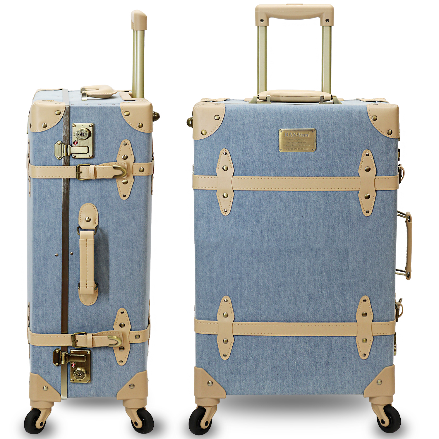 HANAism スーツケース キャリーケース キャリーバッグ トランク L