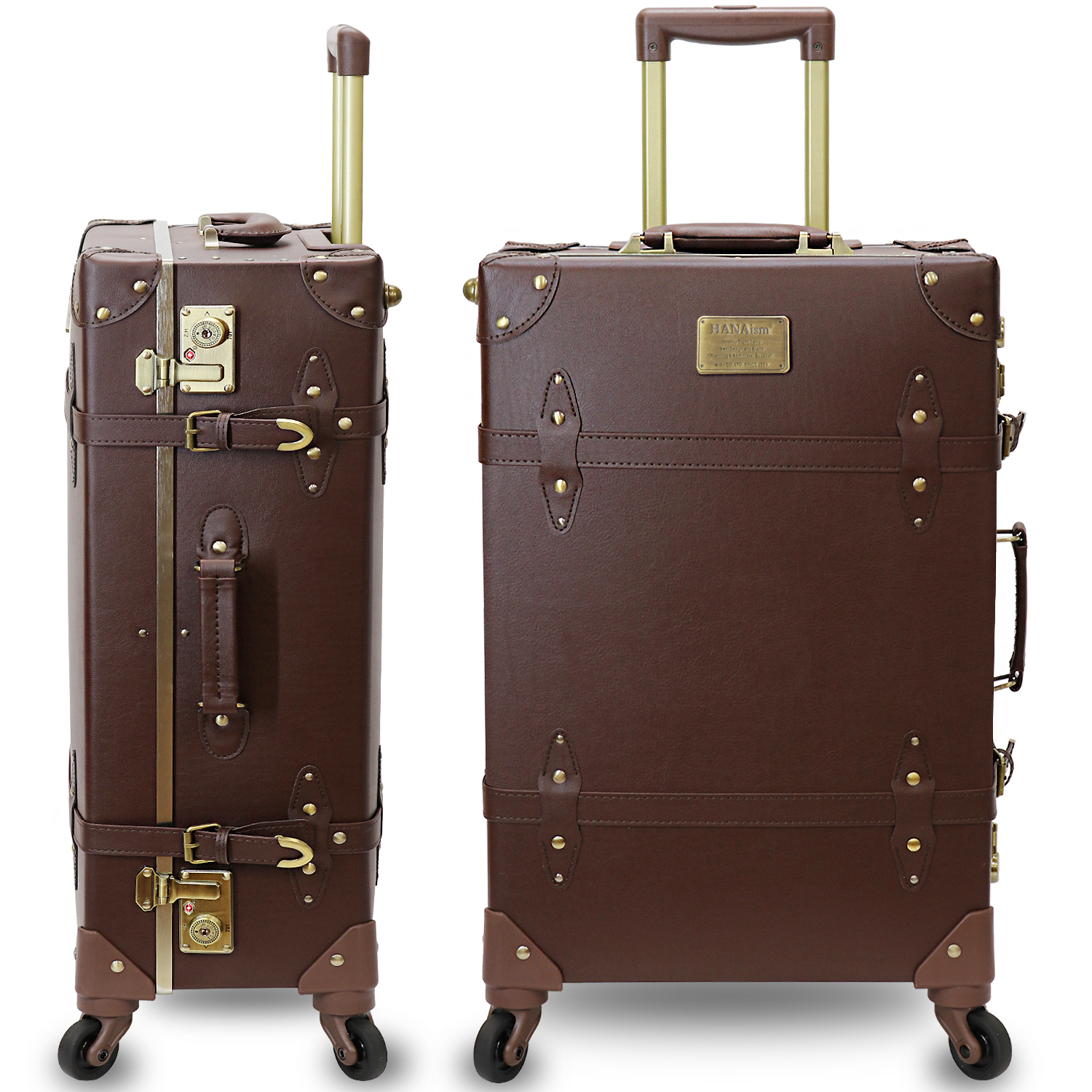 HANAism スーツケース キャリーケース キャリーバッグ トランク L