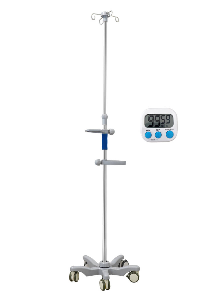 点滴スタンド 高さ調節可能110-200cm タイマー付き 自宅 介護 【公式通販】