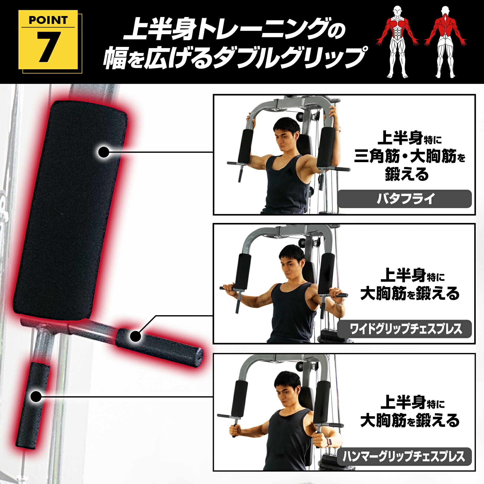 ホームジム マルチ ジム 筋トレ 肉体改造 ボディ ウェイト