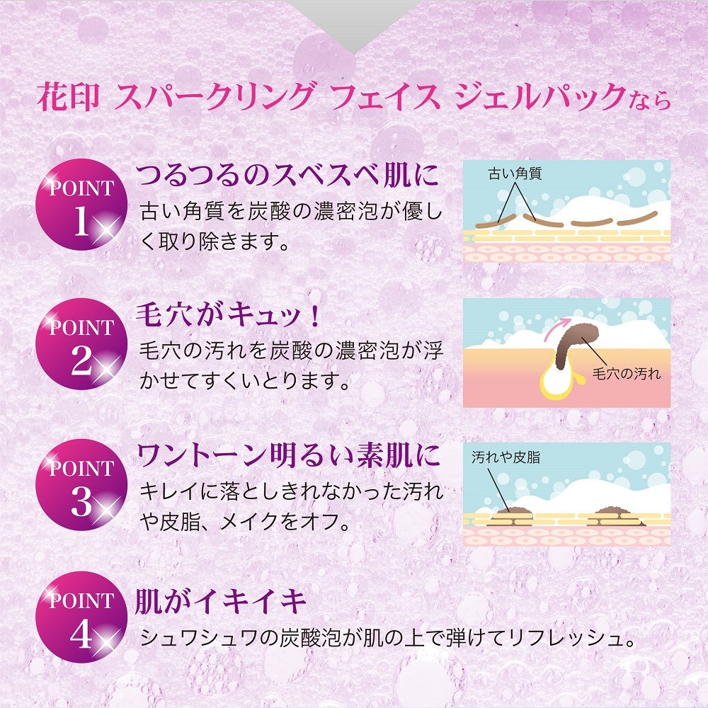 HANAJIRUSHI パック 炭酸パック フェイスケア 毛穴 角質 ケア