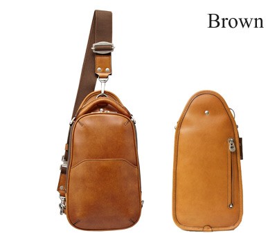 【美品】HERGOPOCH エルゴポック ボディバッグ　本革　レザー HERGOPOCH エルゴポック No.06 ワキシングレザー ボディバッグ