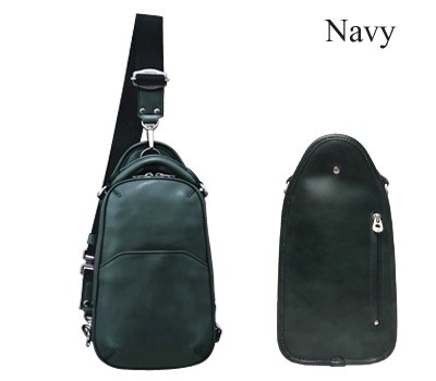 【美品】HERGOPOCH エルゴポック ボディバッグ　本革　レザー オンライン限定 ワキシングレザー ボディバッグ/クロコ型押し