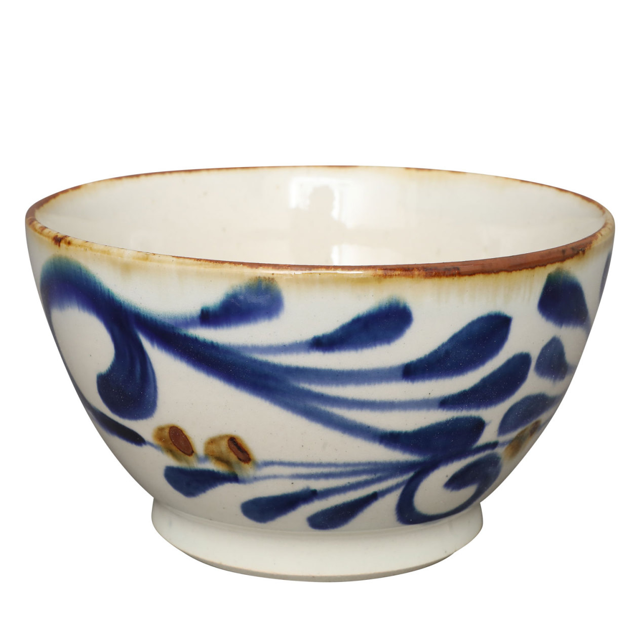 波佐見焼 どんぶり 丼 ご飯茶碗 藍染窯 藍ブルー 鉢 おしゃれ 民芸 民