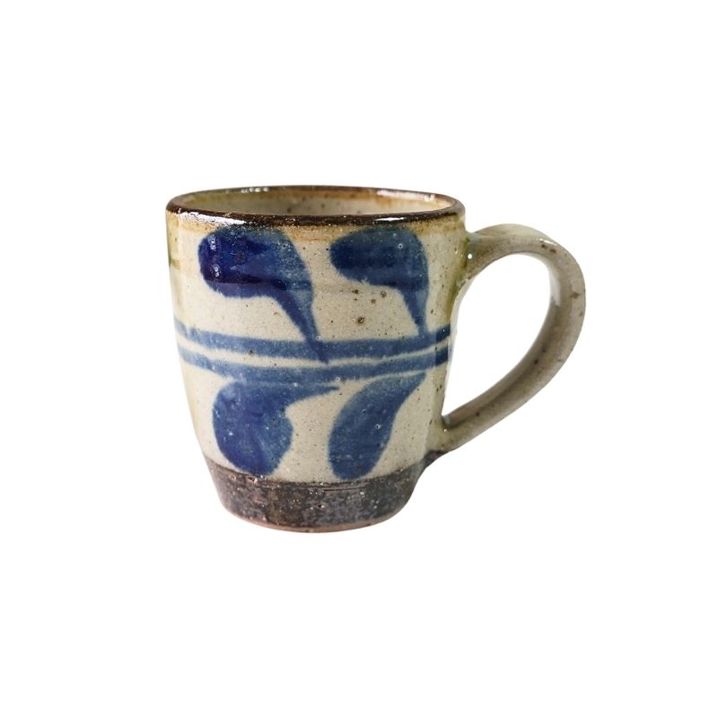 やちむん マグカップ 陶芸こまがた デイゴ柄 陶器 大きい おしゃれ