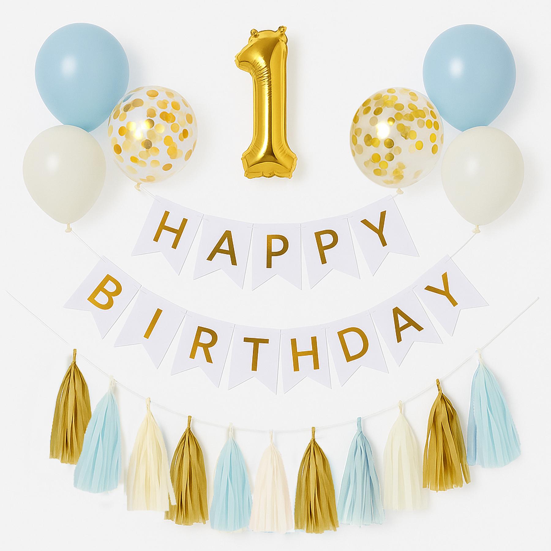 party shop Hanamei 誕生日 バルーン 飾り付け ファースト