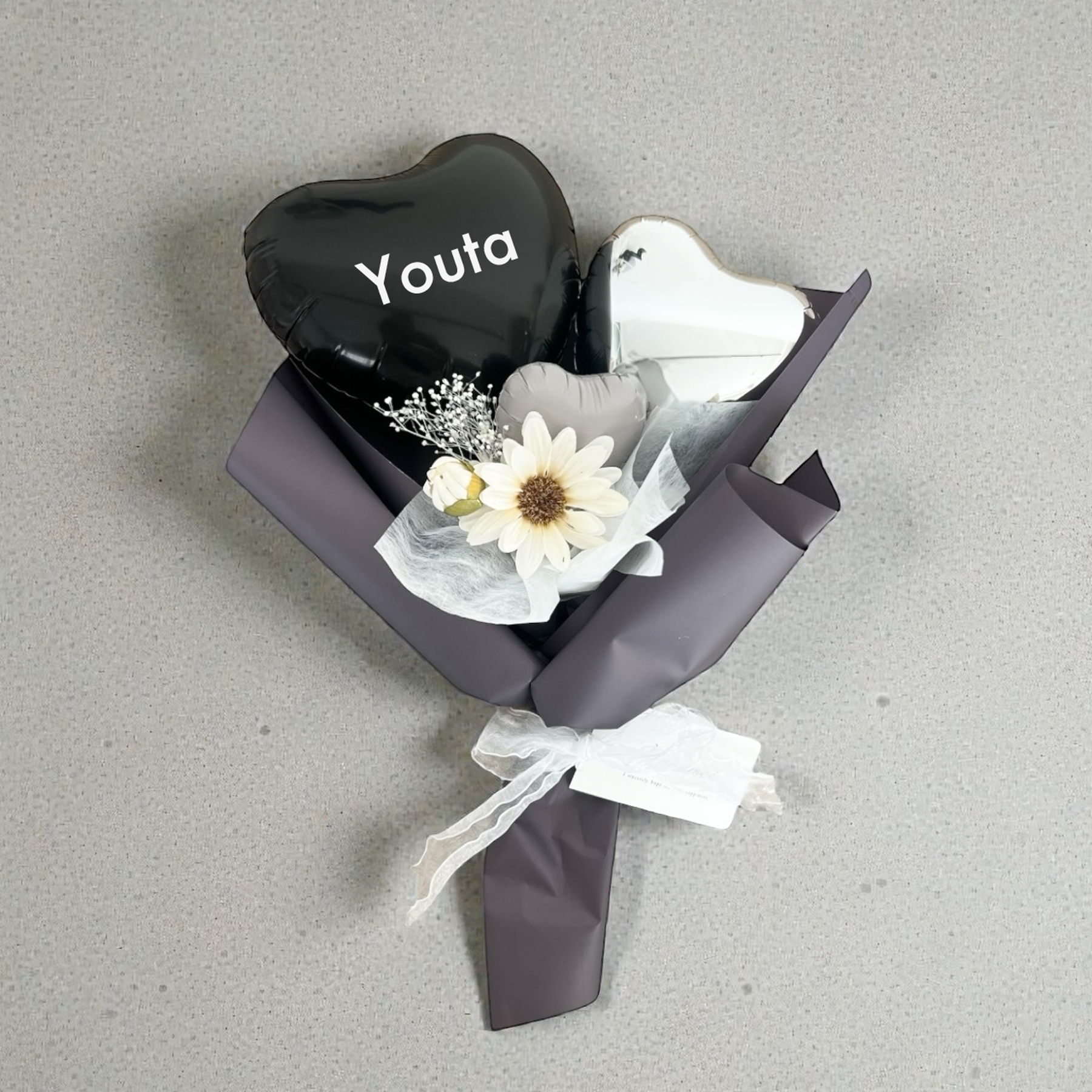 party shop Hanamei 【名入れ可】 ハート バルーン ブーケ バルーン