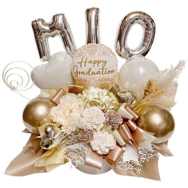 アルファベット バルーン（花束、アレンジメント）｜造花、アート