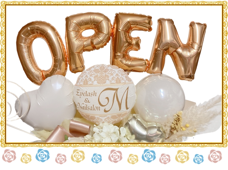Monotone OPEN バルーン電報