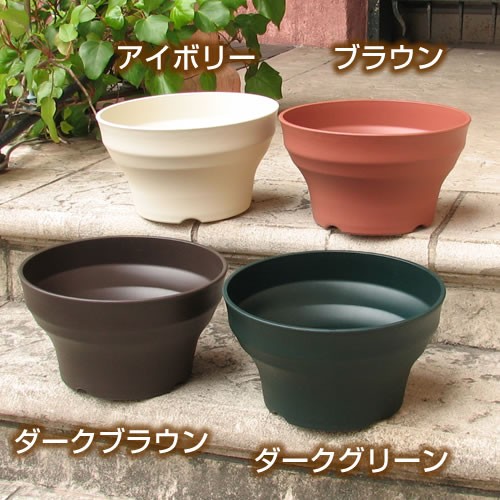 フレグラーボウル 30型 10号鉢 植木鉢 大型 浅型 ポット : 花苗園芸店