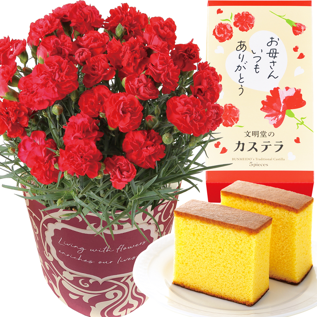 花のギフト社 母の日 プレゼント 2026 花 ギフト カーネーション