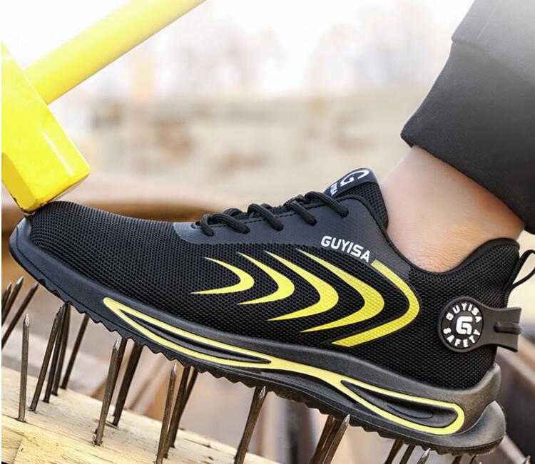 絶対一番安い安全靴 作業靴 通気性抜群 耐摩耗 スニーカー 鋼先芯 通気
