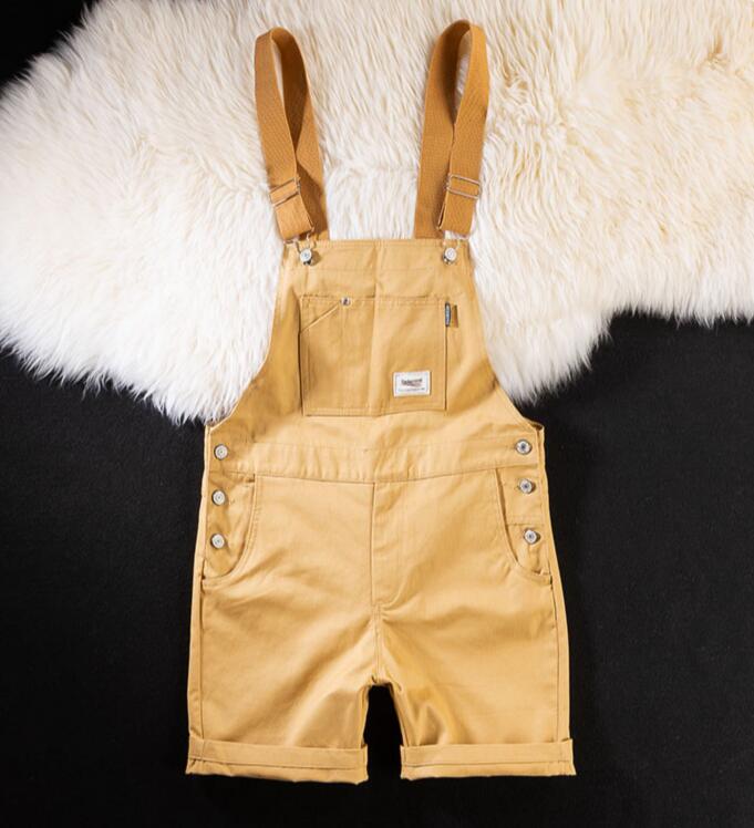 オーバーオール メンズ サロペット ゆとり 無地 ワークパンツ オールインワン サロペット ボトムス 作業服 夏 お洒落 男性 カジュアル おしゃれ