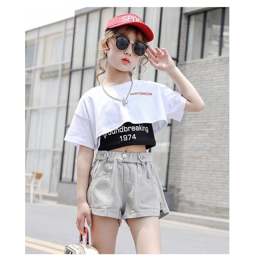 キッズダンス衣装 ヒップホップ クリスマスツリー特価 Hiphop 3点セット ショート丈tシャツ タンクトップ ショートパンツ 女の子 ステージ衣装 子供 ダンス衣装 へそ出し 練習着 キッズダンス衣装 ヒップホップ クリスマスツリー特価 Hiphop 3点セット ショート丈tシャツ タンクトップ ショートパンツ 女の子 ステージ衣装 子供 ダンス衣装 へそ出し 練習着