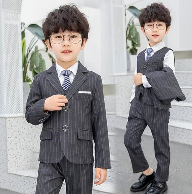 子供服 スーツ 男の子 キッズ フォーマル 男の子 スーツ 紳士風 3点