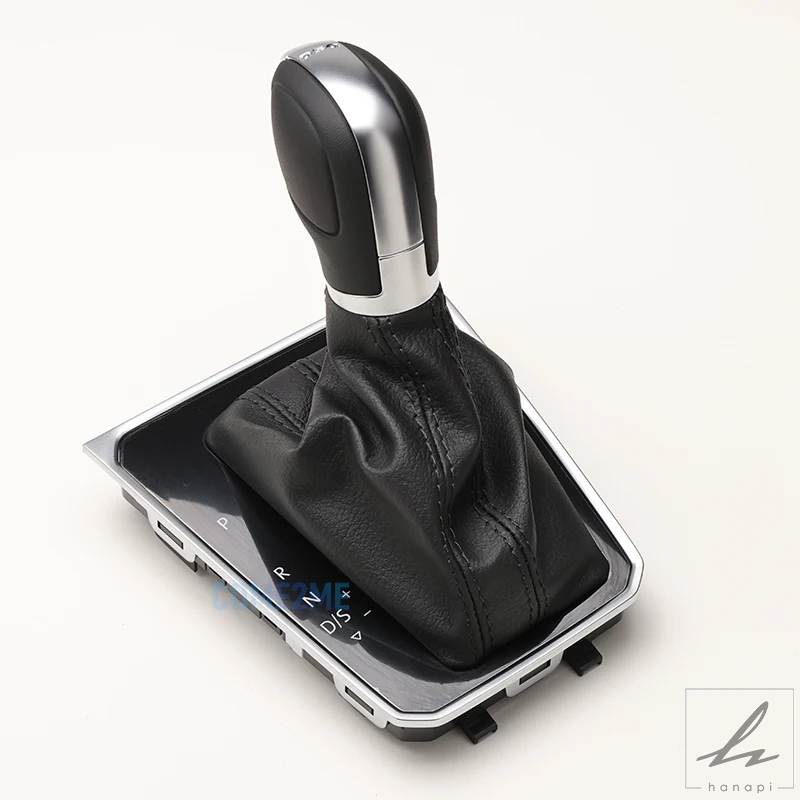 一旦型PC DSG本革ブラックステッチギアシフトノブパサートB8用 部品