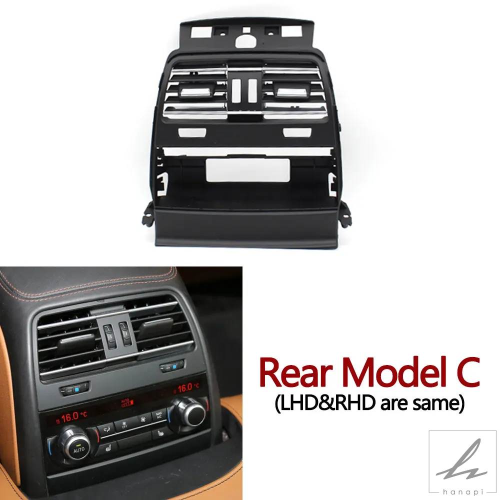 LHD RHD 車フロントリアエアコン ACベントグリルアウトレットパネル BMW 6シリーズ F06 F12 F13 630 635 640 645 650 64229197484用 部品 カスタムパーツ