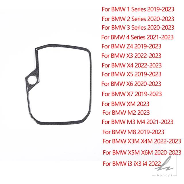 Boîte de rangement pour BMW F40 G20 G26 G01 G02 G05 G06 G07 2 3 4 série I4 X3 X4 X5 X6 M4, modification du levier de changement de vitesse de Console de voiture LHD  34