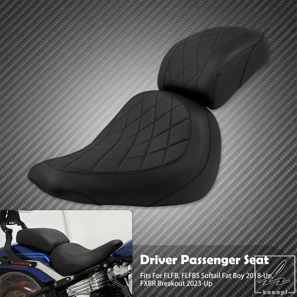 並行輸入品】 運転席助手席 バイク用 2人乗り ブラック/ブルー