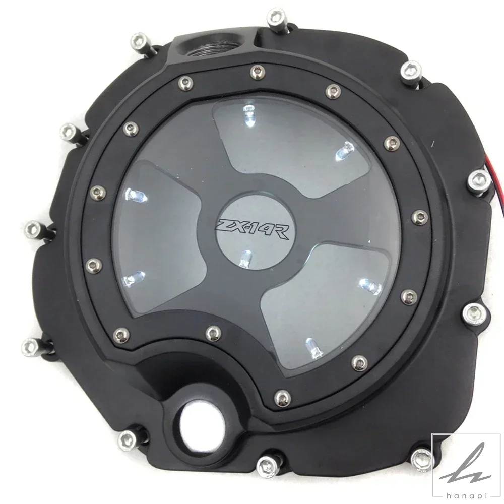 カワサキ ZX14R ZZR1400 2006-2022 用バイクパーツ ブラック 右