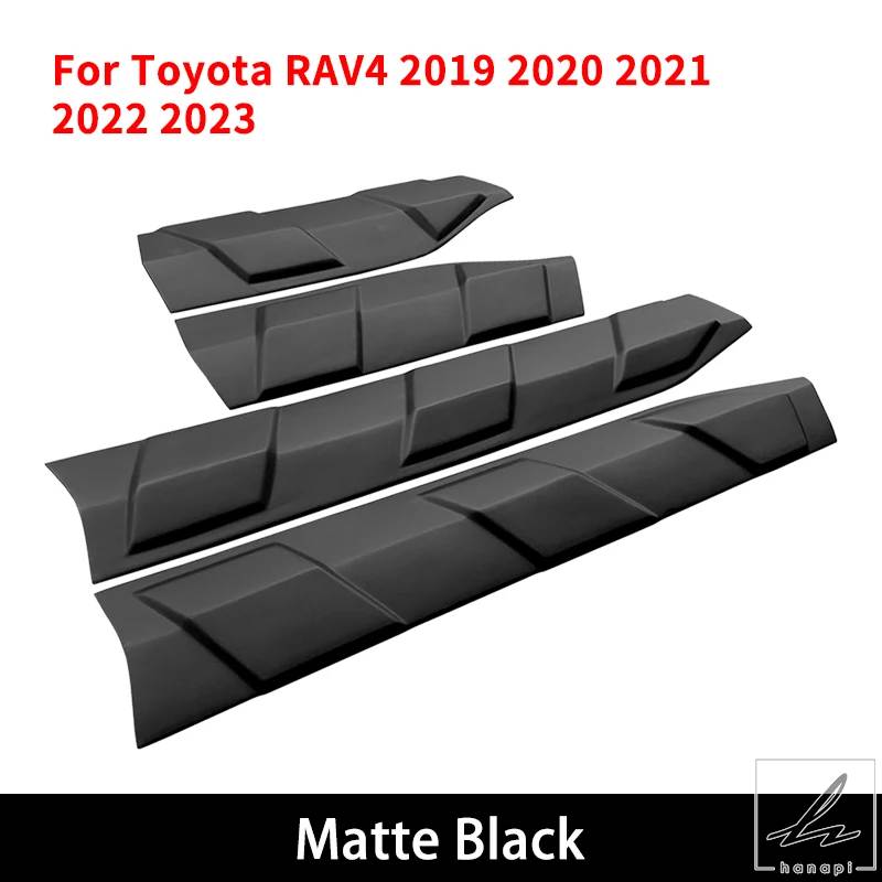並行輸入品】 RAV4 2019 - 23用 ドアパネル装飾プレートプロテクター