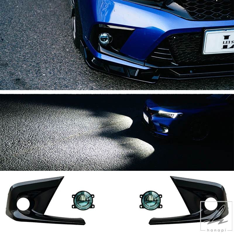 シビック fk7 フォグカバー シビック FK7 カーボン調 フォグランプカバー （FC1 FK8不適合