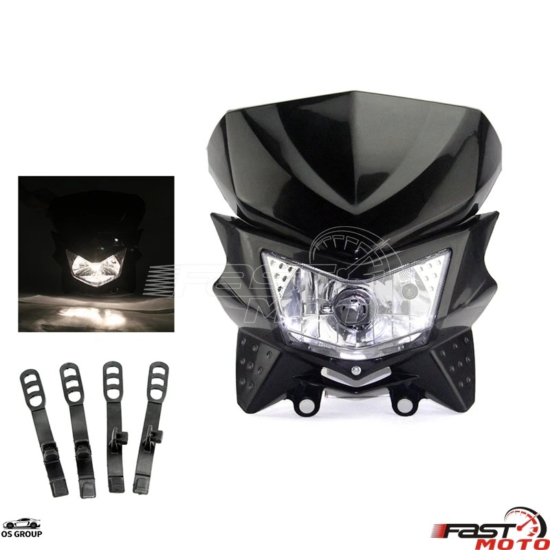 並行輸入品 12V 35W バイク ヘッドライト ヘッド ライト カワサキ KMX