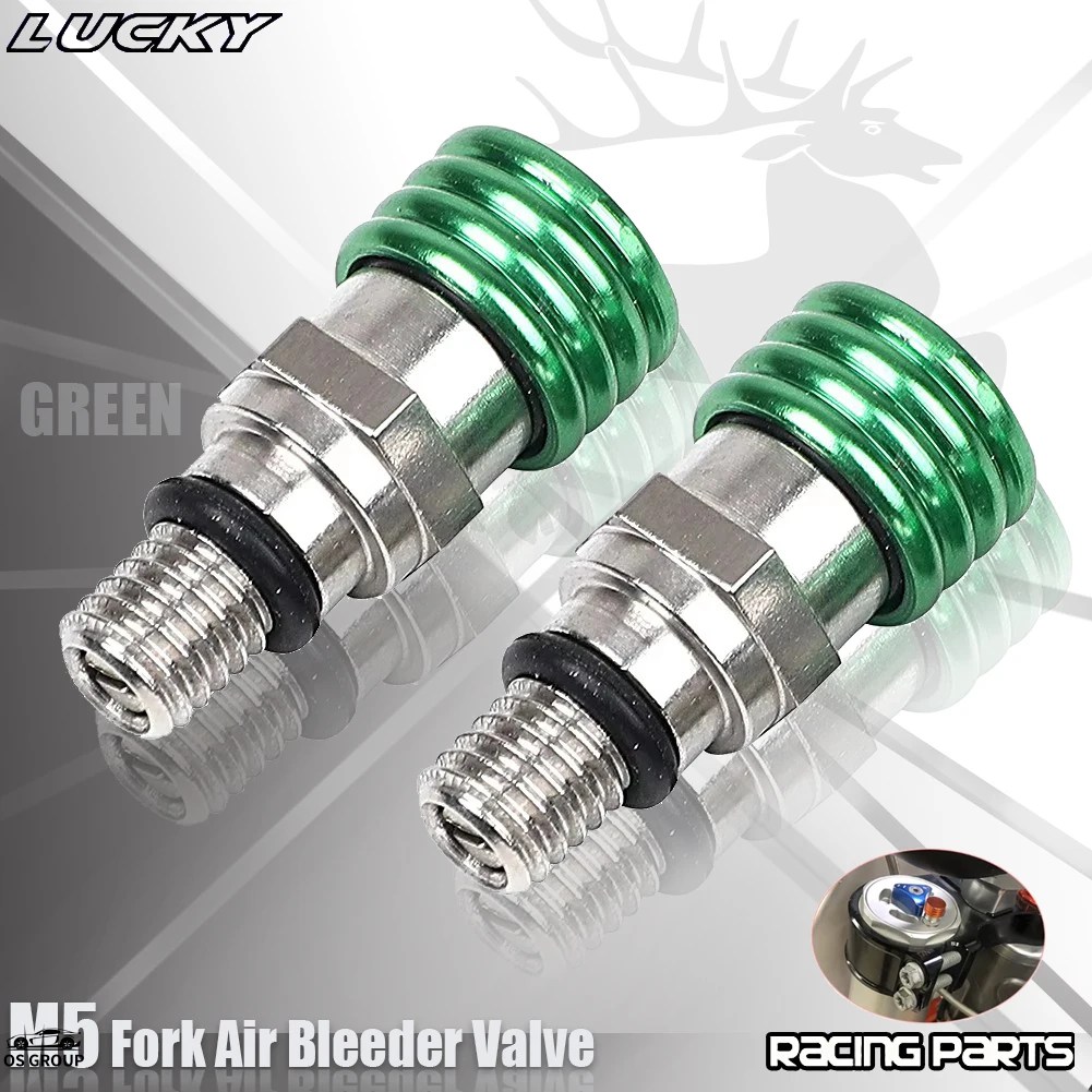 並行輸入品】 M5 スクリュー フロント フォーク エアー Bleeder Relief