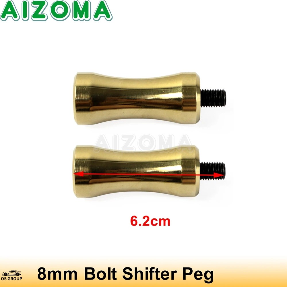 並行輸入品 汎用 1 インチハンドル バー グリップ レトロ Brass バイク