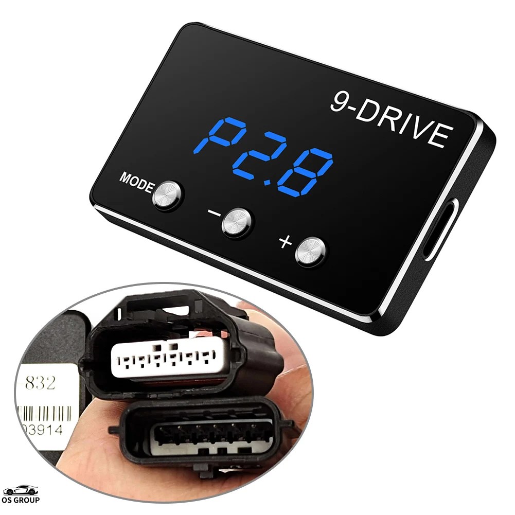 並行輸入品】 9ドライブ デジタル Throttle コントロールler ペダル