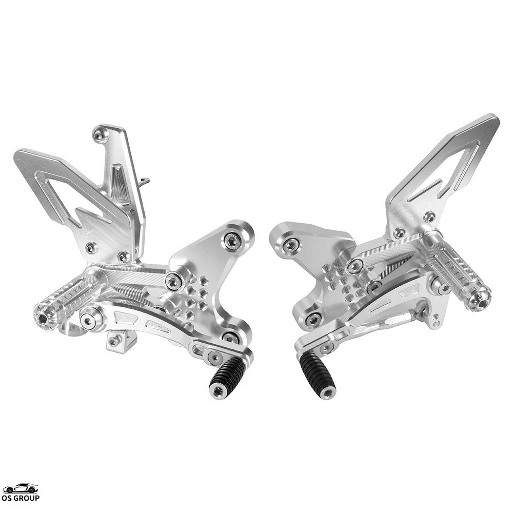 並行輸入品 ZX-4R ZX-4RR バイク 調整可 フット レスト リアセット