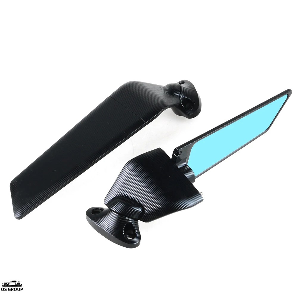 並行輸入品】 ZX-4RR ZX-4R バイク Fixed 風防 ウィング リア ミラー