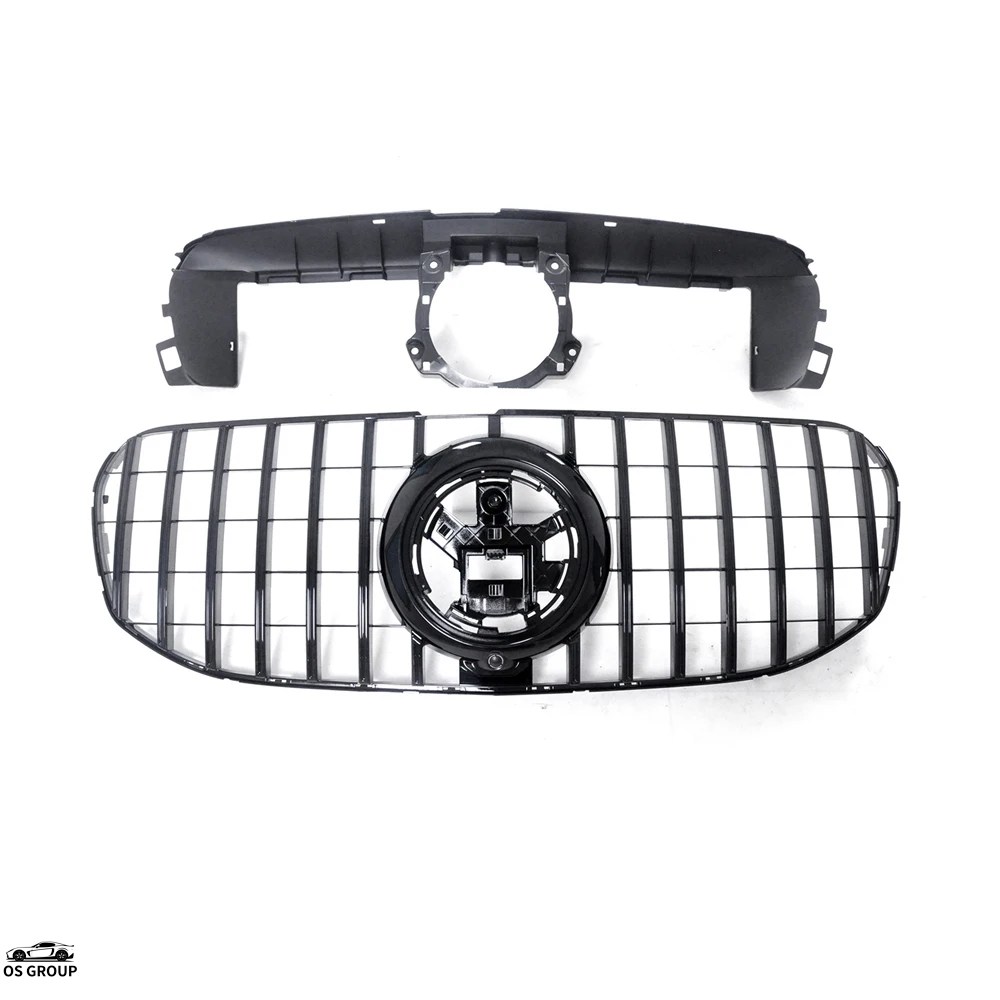 並行輸入品】 グリル ベンツ X167 GLS-クラス 2020年-2024 GT ブラック