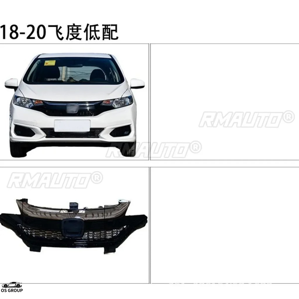 並行輸入品】 バンパー グリル レーシング フロント ホンダ フィット