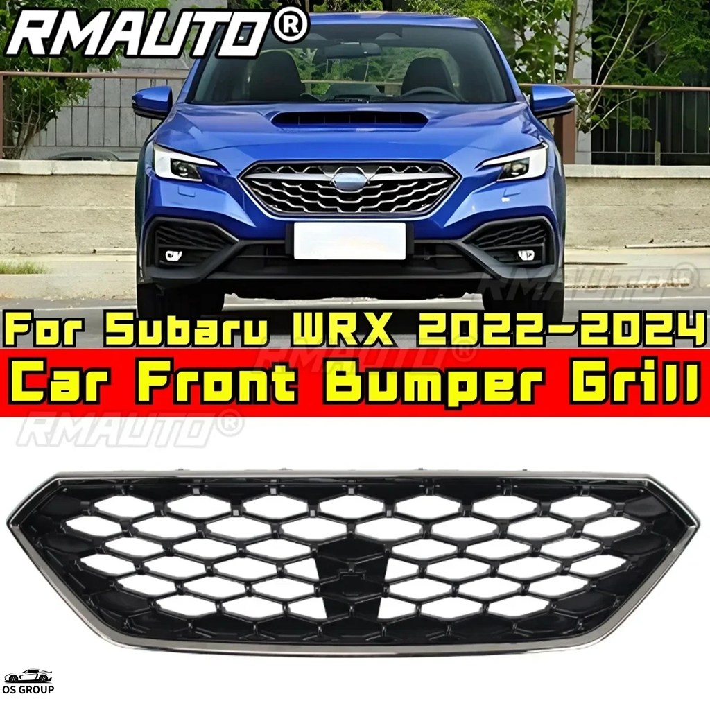 【並行輸入品】 スバル WRX 2022年-2024 キット フロント バンパー グリル レーシング グリル フロント グリル バンパー グリル グリル カスタム パーツの画像