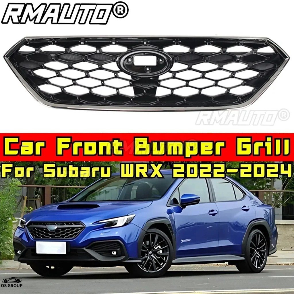 【並行輸入品】 WRX 2022年-2024 キット フロント グリル フロント バンパー グリル レーシング グリル スバル WRX 2022年-2024 カスタム パーツの画像