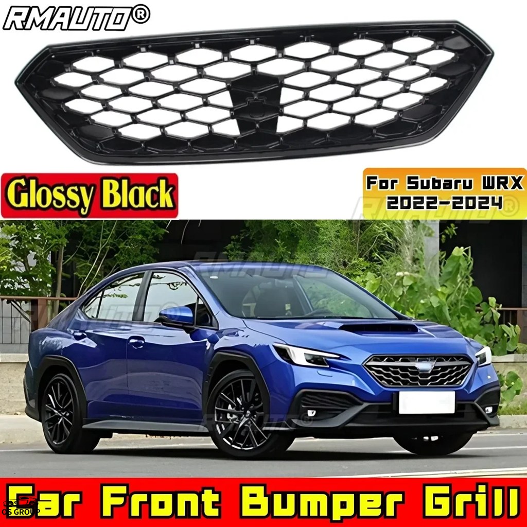 【並行輸入品】 WRX 2022年-2024 キット フロント グリル フロント バンパー グリル レーシング グリル スバル WRX 2022年-2024 カスタム パーツの画像