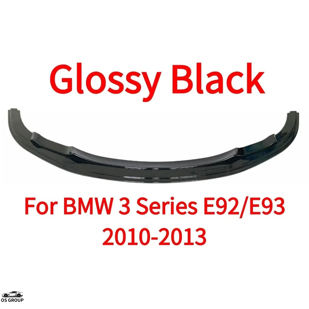 【並行輸入品】 E90 E92 E93 フロント バンパー リップ つやあり ブラック スポーツ フロント バンパー ガード BMW 3 シリーズ E90 E92 E93 2005年-2013年 カスの画像