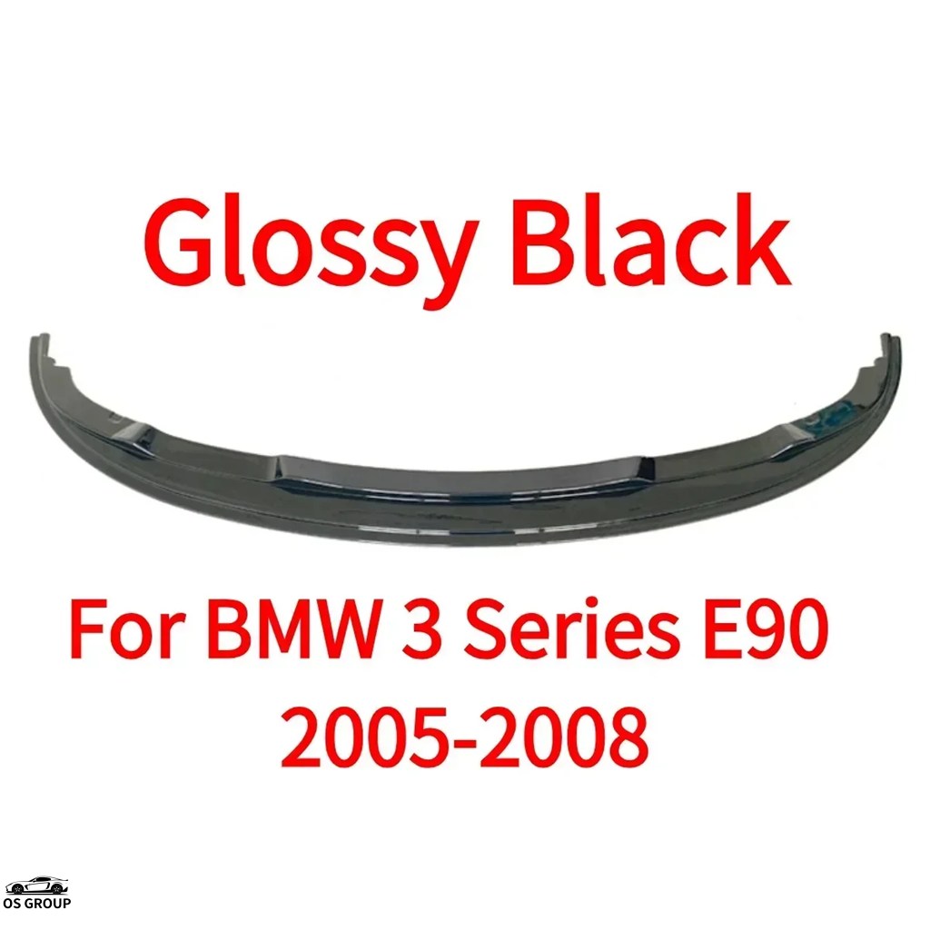 【並行輸入品】 E90 E92 E93 フロント バンパー リップ つやあり ブラック スポーツ フロント バンパー ガード BMW 3 シリーズ E90 E92 E93 2005年-2013年 カスの画像