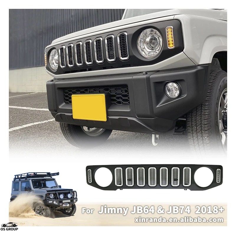 並行輸入品】 レーシング グリル フロント メッシュ スズキ ジムニー