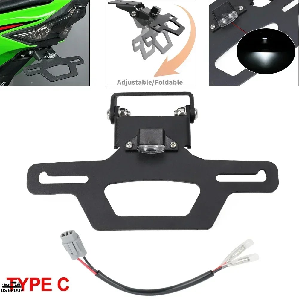 並行輸入品】 カワサキ ニンジャ ZX-4R 2024 プレート ホルダー ZX-4RR