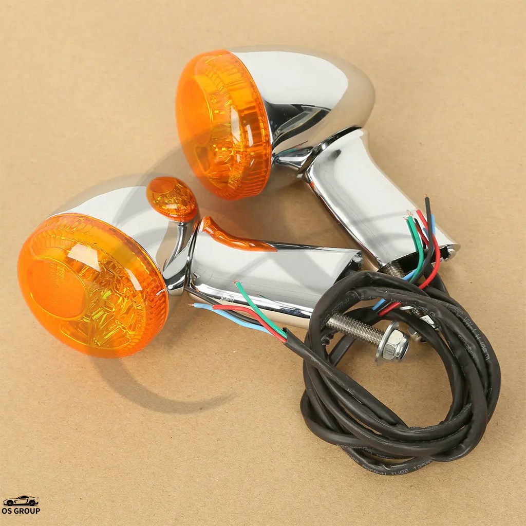並行輸入品 バイク アンバー オレンジ リア LED ウィンカーs ハーレー
